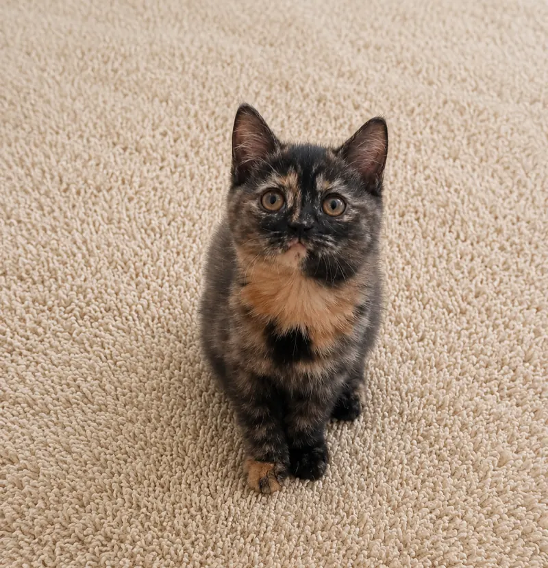 Para ve Şans Kedisi British Shorthair Tortieshell Dişi Yavrumuz