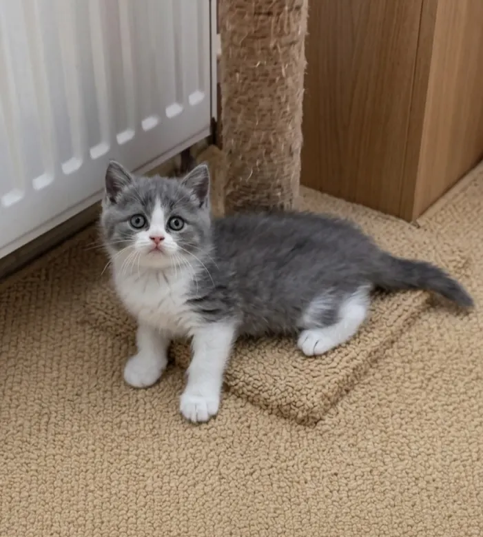 British Shorthair Blue Bicolor Dişi Yavrular